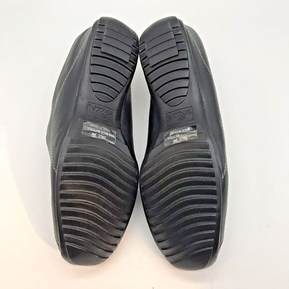 Sbicca of California Dale Slip On Mules Women's 9W Black Leather Driving Shoes - Picture 8 of 13